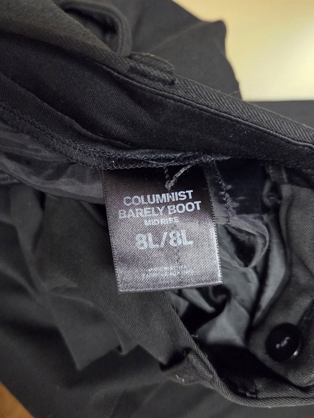 Express Black Boot Cut Dress Pants. #0274 - Picture 4 of 9